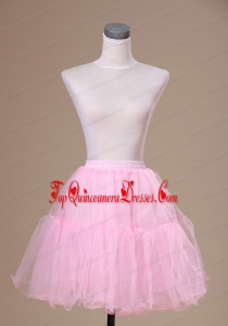 Mini-length Customize 2013 Baby Pink Petticoat
