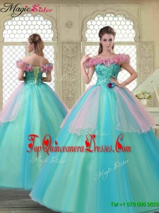 Perfect Off the Shoulder Quinceanera Dresses in Multi Color