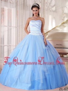 Affordable Ball Gown Sweetheart Floor-length Tulle Beading Quinceanera Dress