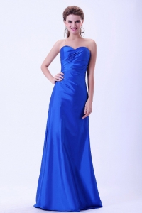 Royal Blue Dama Dress for Quinces Sweetheart Lace-up 2013