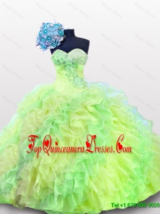 2015 Fall Pretty Sweetheart Quinceanera Gowns in Multi Color