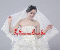 Two-Tier Tulle Drop Veil Bridal Veils for Wedding Party