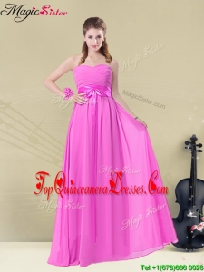 2016 Affordable Empire Sweetheart Dama Dresses for Spring