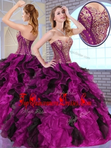 Top Selling Ball Gown Quinceanera Dresses with Appliques and Ruffles