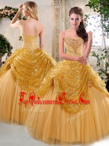 The Most Popular Floor Length Modern Quinceanera Dresses with Beading and Paillette for Fall