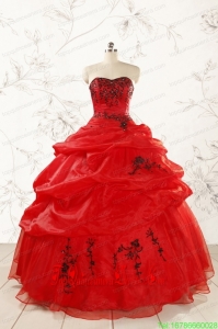 Custom Made Sweetheart Quinceanera Dresses for 2015
