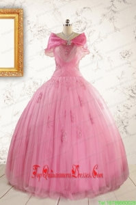 Custom Made Ball Gown Quinceanera Dresses with Strapless