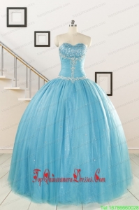 Custom Made Sweetheart Ball Gown Quinceanera Dresses