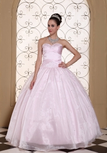Baby Pink 2013 Sping Quinceanera Dress Sweetheart Lovely