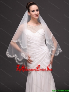 Tow-tier Tulle Wedding Veil On Sale