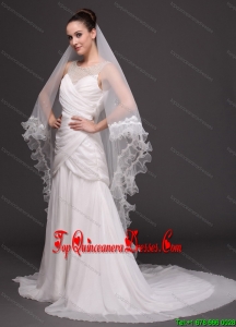 Two-tier Organza Bridal Veil On Sale