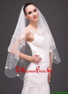 Red Tulle Wedding Veil