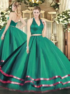 Sleeveless Ruffled Layers Zipper Vestidos de Quinceanera