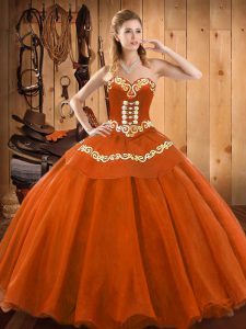 Sleeveless Ruffles Lace Up Ball Gown Prom Dress