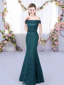 Sleeveless Floor Length Court Dresses for Sweet 16 and Lace