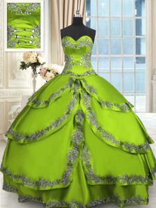 Most Popular Scoop Floor Length Ball Gowns Sleeveless Orange Sweet 16 Quinceanera Dress Zipper