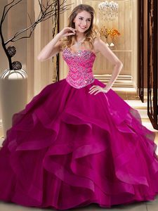 Multi-color Lace Up Straps Lace and Appliques 15 Quinceanera Dress Tulle Sleeveless